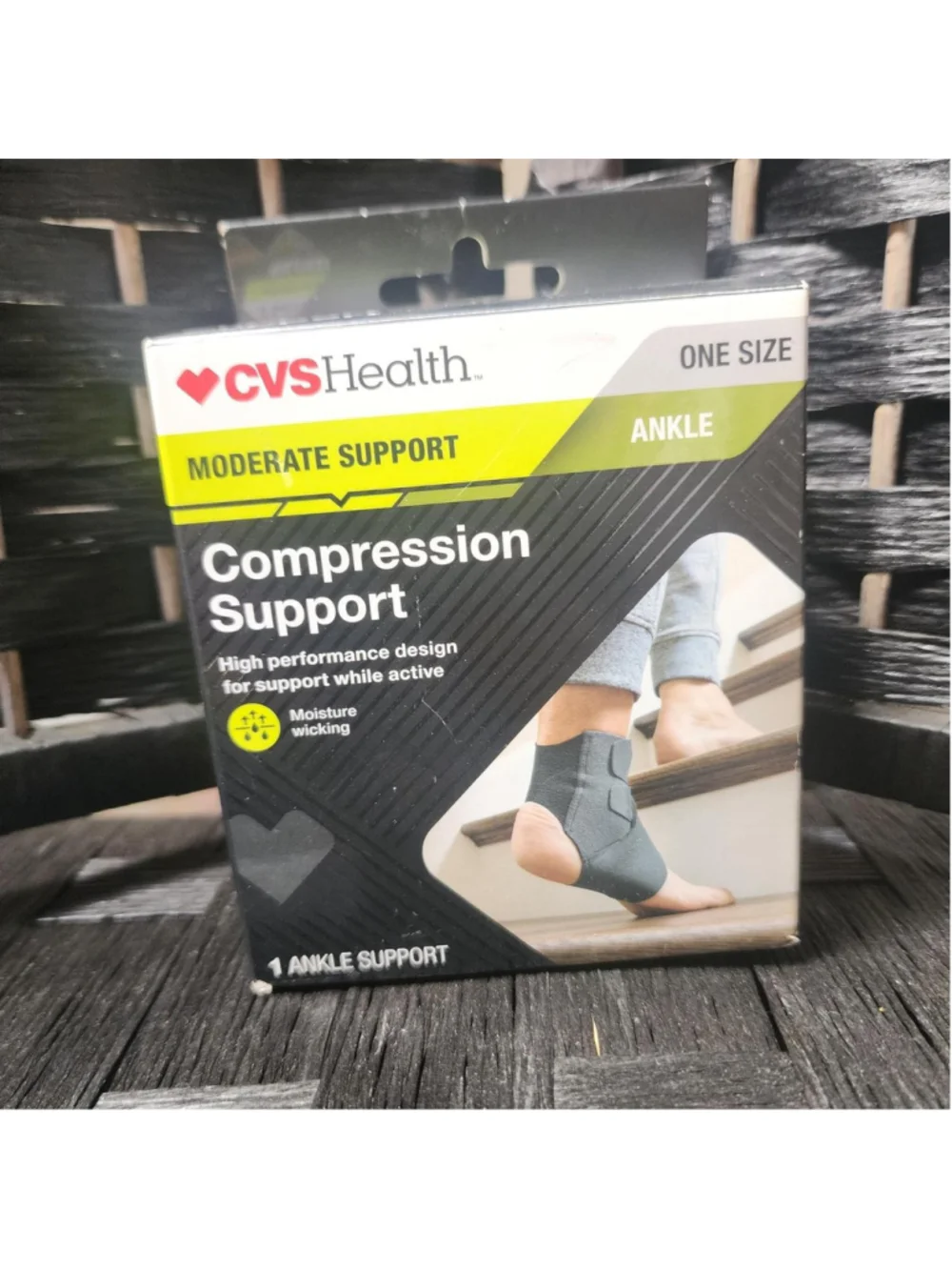 CVS Health Compression Support Ankle Support One Size #ankle #compression
